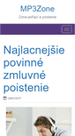 Mobile Screenshot of mp3zone.sk